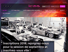 Tablet Screenshot of iems.fr